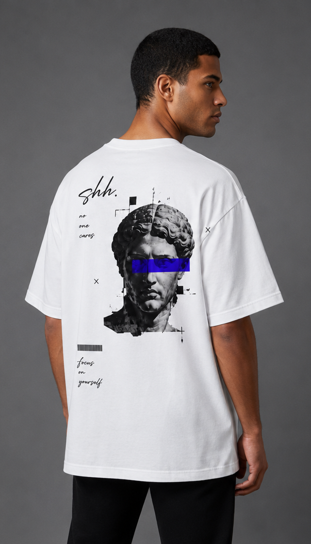 Vision Noise Oversized Tee
