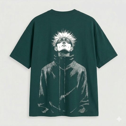 Jujutsu Kaisen Gojo Graphic Oversized T-Shirt