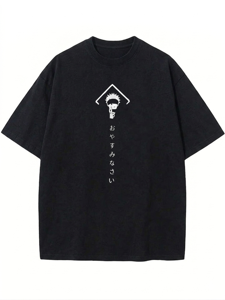 Jujutsu Kaisen Gojo Eyes Graphic Tee - Streetwear Style