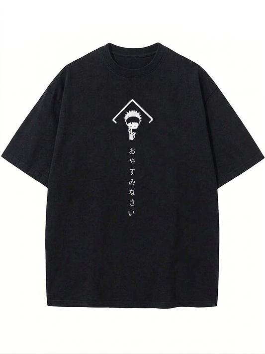 Jujutsu Kaisen Gojo Eyes Graphic Tee - Streetwear Style